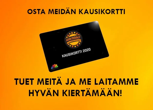 Kirittäriltä yhteiskuntavastuullinen Yhdessä Hyvää -kausikorttikampanja