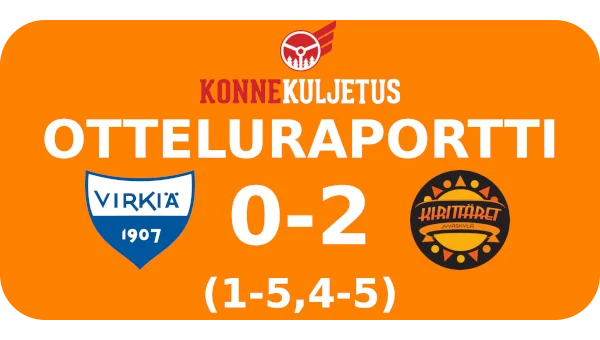 Kirittäret vei näytöstyyliin avausjakson ja 2-jakson lopulla Lapualta tikkarin syvältä nielusta noustuaan 4-1 tappioasemasta 4-5 voittoon ottelun kalkkiviivoilla.