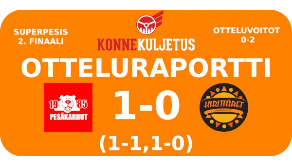 Porissa tarjoiltiin kahden loistavan ulkopelijoukkueen huikea taistelu 2. finaalin voitosta. Pori oli hitusen parempi sisällä ja vei mestaruuden katkolle sunnuntaiksi.