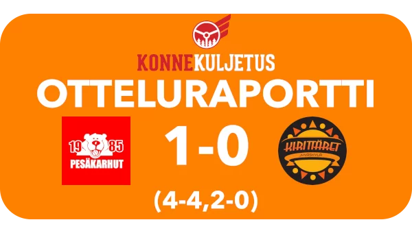 Kirittäret kärsi Porissa kauden avaustappion, kun Pesäkarhut vei Porin täpötäydellä stadionilla jännittävän kärkikamppailun 1-0 (4-4, 2-0).