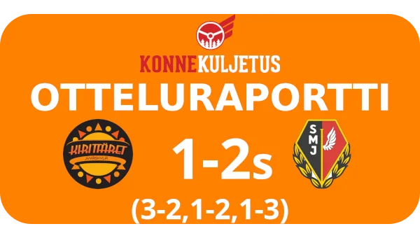 Seinäjoen Mailajussit jää historian kirjoihin ensimmäisenä joukkueena, joka pystyi lyömään Kirittäret uudella Hippoksella. Tappio Supervuoroparissa 1-2 (3-2, 1-2, 1-3) sinetöityi Mailajussien kahden nuoren kotiuttajan onnistumisiin.