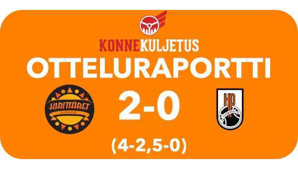 Kirittäret palasi voittokantaan kukistettuaan kotonaan sarjanousija Haminan Palloilijat kevyesti 2-0 (4-2, 5-0). Mieluisaa oli se, että kaikki Kirittärien juoksut tulivat ns. pääkotiuttajien mailasta.
