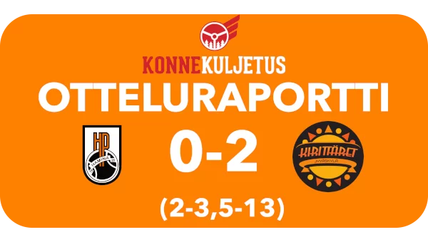 Mittavat juoksutalkoot päättyivät Haminassa Kirittärien 0-2 (2-3, 5-13) voittoon. Sateesta huolimatta naperoleiriläiset toivat legendaariselle Vallikentälle tunnelmaa ja yli 1400 katsojaa.