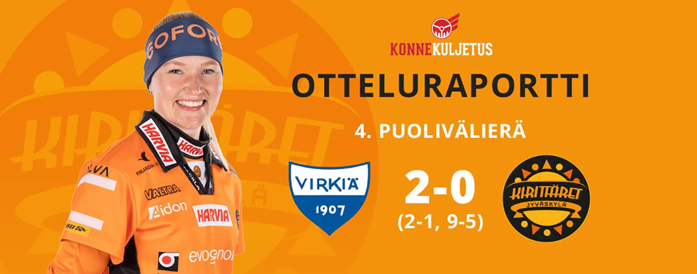 Kirittäret ei onnistunut kääntämään kurssiaan riittävästi viikonlopun peleistä, vaan Lapua oli tälläkin kertaa parempi.
