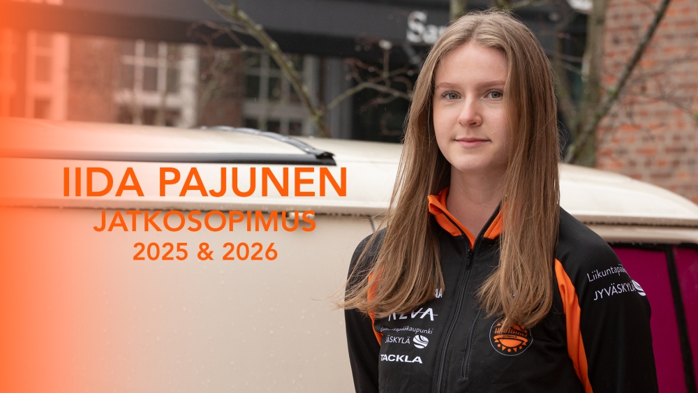 Pajunen jatkaa Kirittärissä jatkosopimuksen myötä myös kaudet 2025 ja 2026.