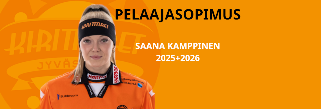 Saana Kampinen on näyttänyt kuluvalla kaudella huippunopeita etenijän taitojaan Kirittärissä.