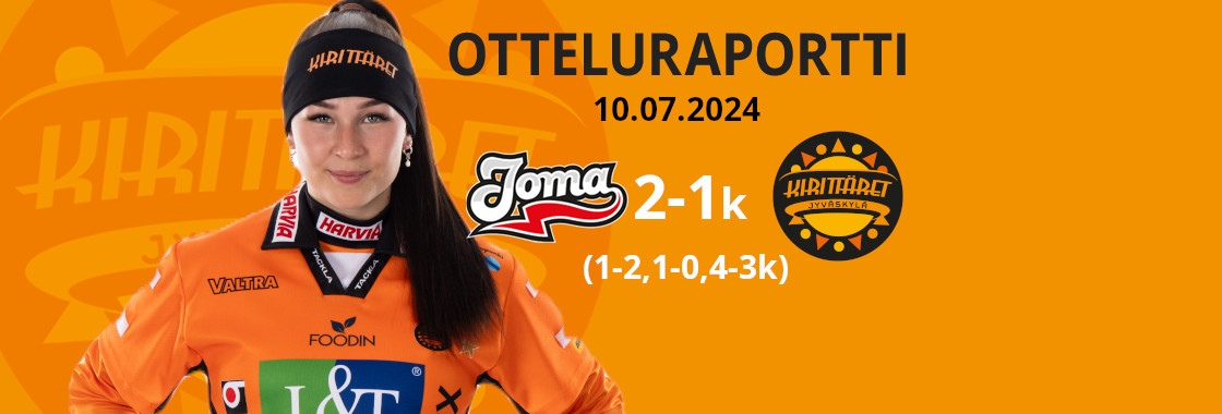 Kirittäret ja Joensuun Maila ovat pelanneet tasaisia otteluita ja sama linja jatkui edelleen, tällä kertaa voitto JoMalle kotareissa.