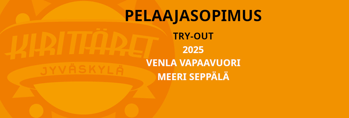 Venla Vapaavuori ja Meeri Seppälä ovat mukana Kirittärien Superpesisjoukkueen harjoitusringissä.