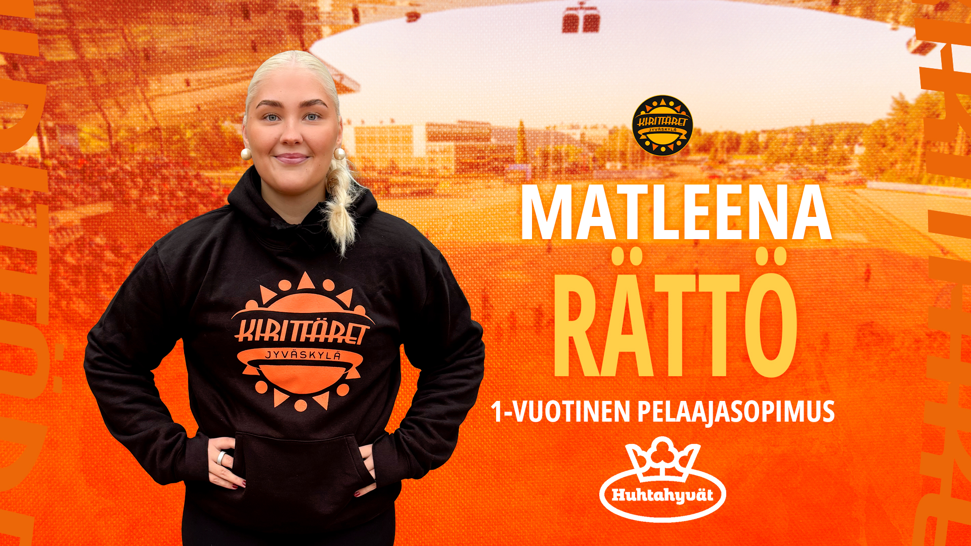 Myös Matleena pääsi jo tutustumaan joukkueeseen viime viikonlopun ensimmäisellä leirillä.