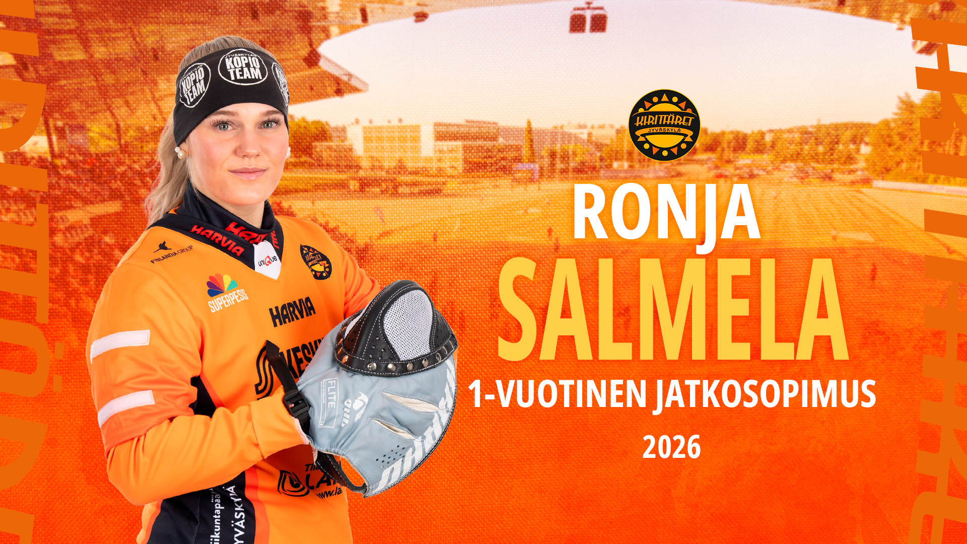 Ronja Salmela on tehnyt jatkosopimuksen Kirittärien kanssa.