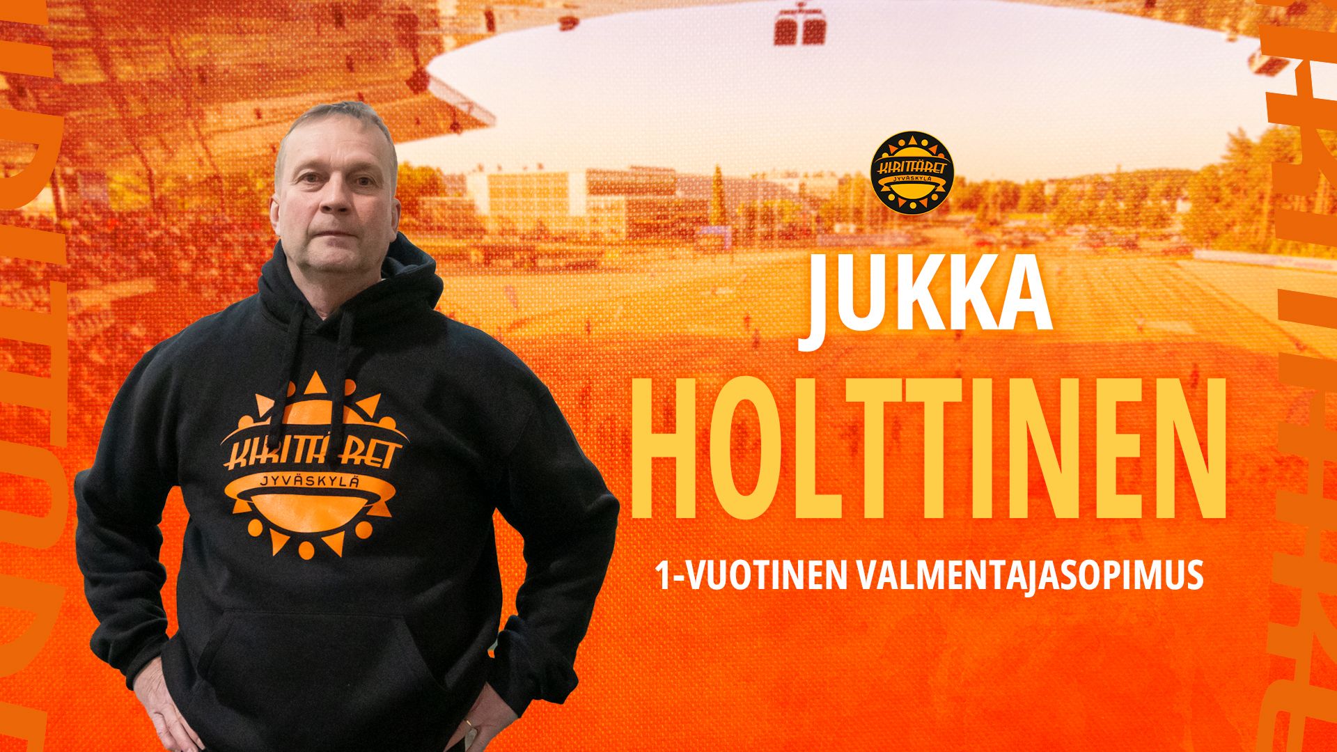 Jukka Holttinen Kirittärien lukkarivalmentajaksi