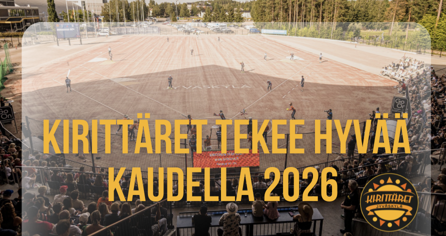 Kirittäret tekee hyvää kaudella 2026