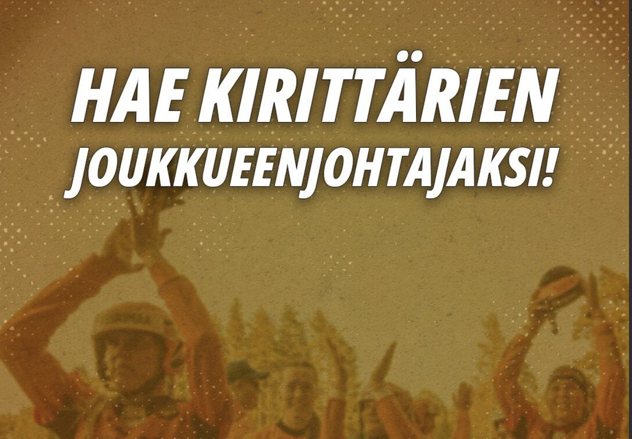 Haluatko olla mukana huippu-urheilun arjessa ja rakentamassa menestystä Suomen korkeimmalla pesäpallon sarjatasolla?